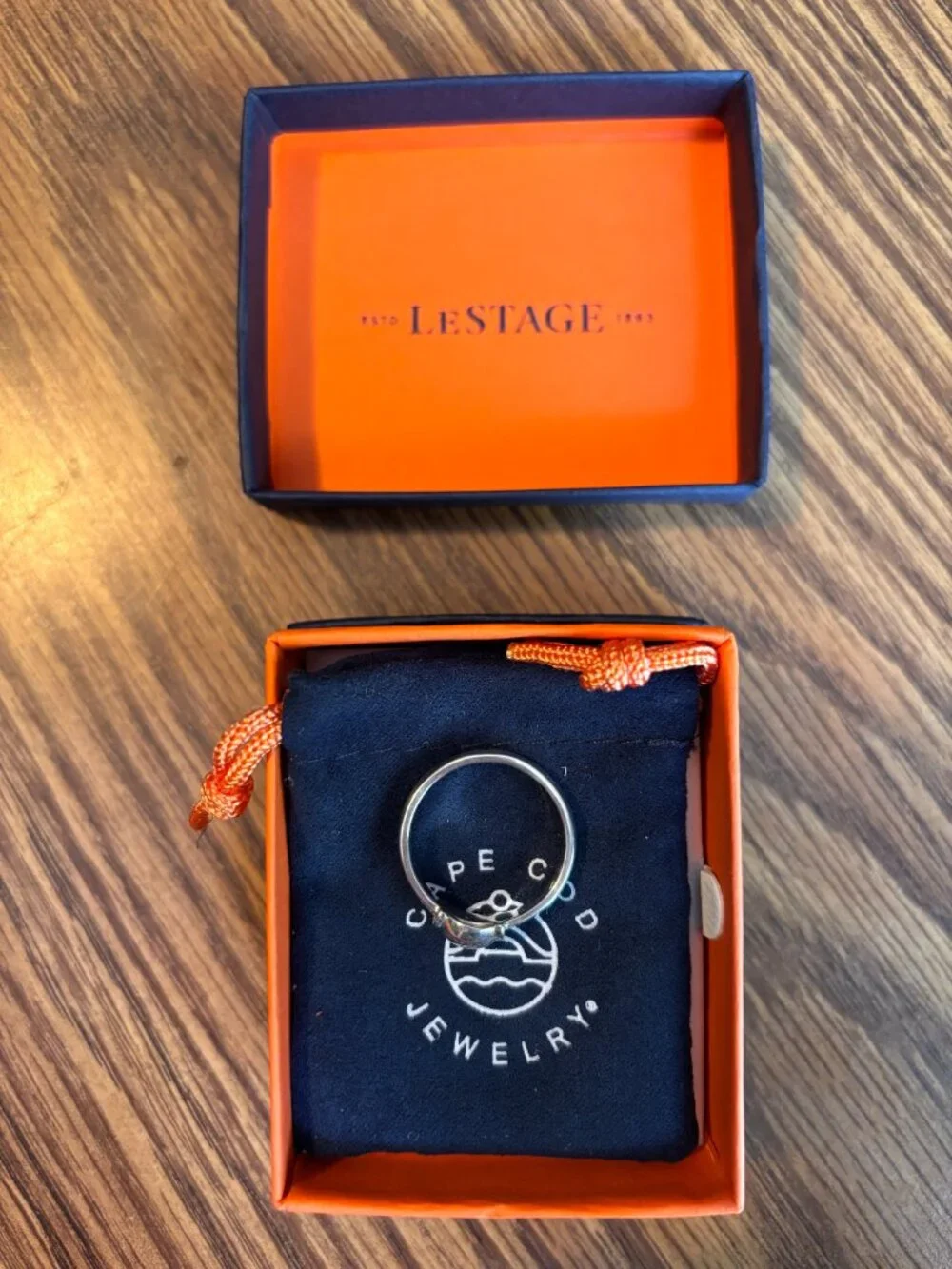 LeStage Cape Cod Sterling Silver Ring